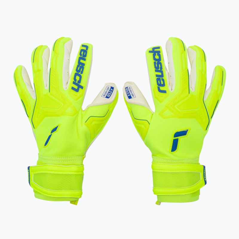 Reusch Attrakt Freegel Gold X vartininko pirštinės geltonos 5270935