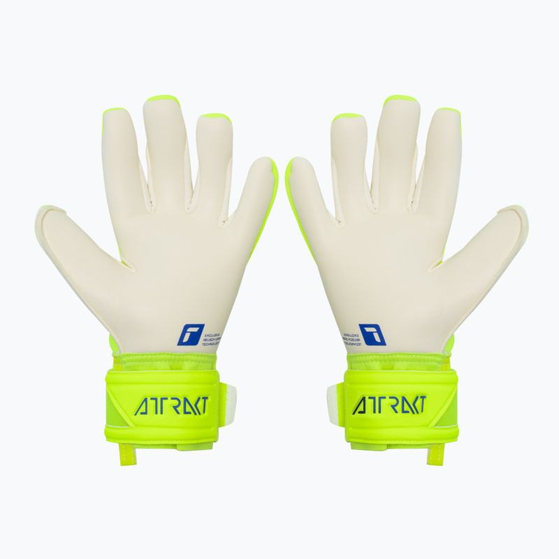 Reusch Attrakt Freegel Gold X vartininko pirštinės geltonos 5270935 2