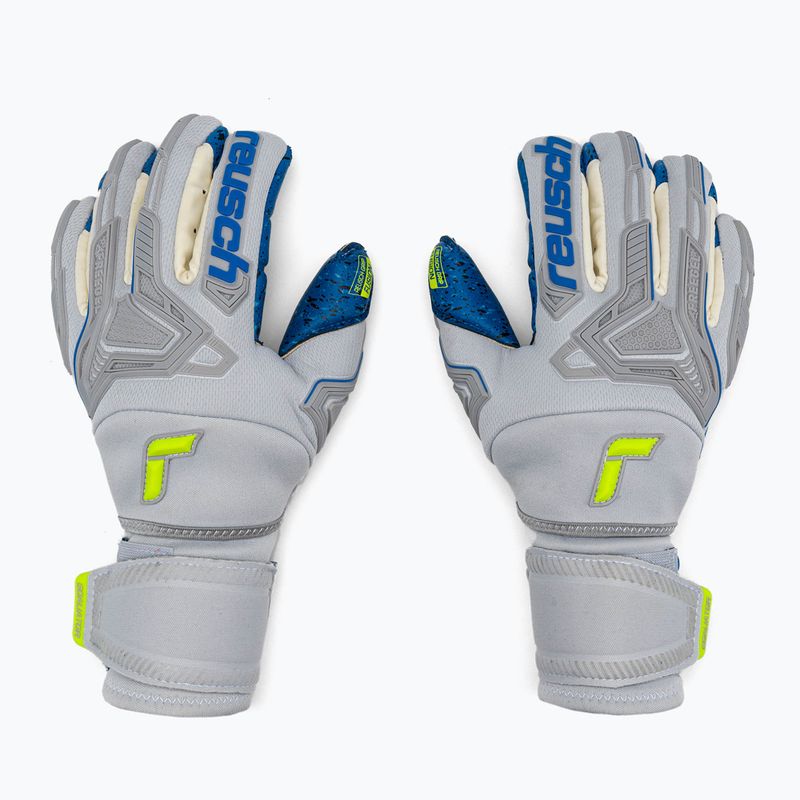 Reusch Attrakt Freegel Fusion Ortho-Tec vartininko pirštinės pilkos 5270990