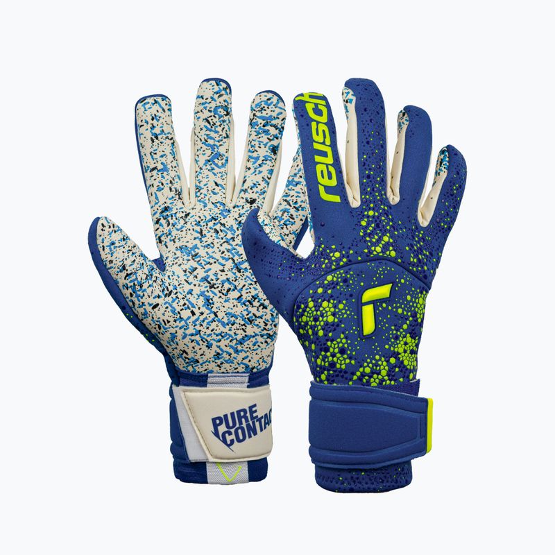 Reusch Pure Contact Fusion 4018 vartininko pirštinės mėlynos 5270900-4018 5