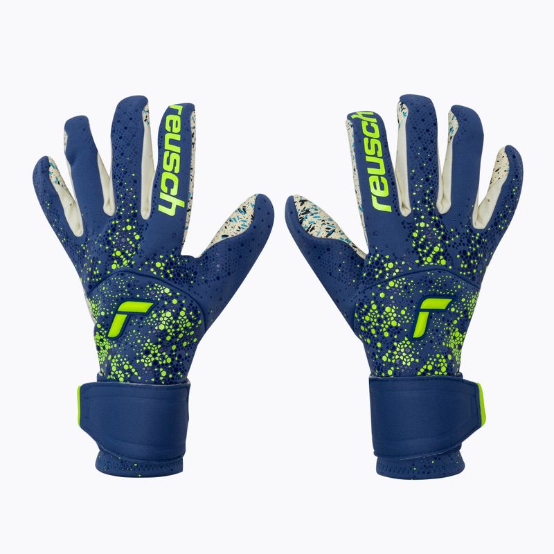 Reusch Pure Contact Fusion 4018 vartininko pirštinės mėlynos 5270900-4018
