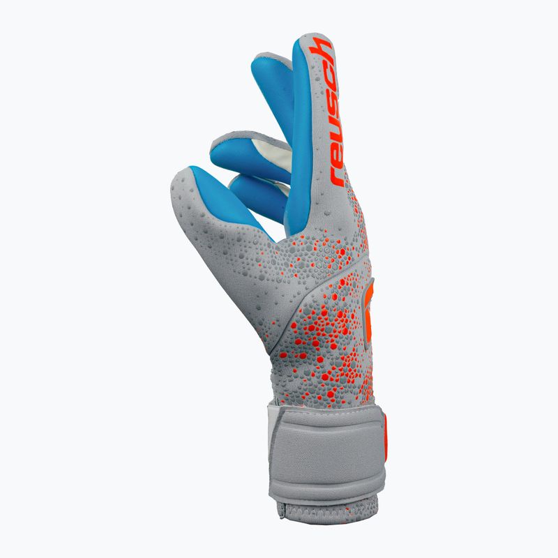 Reusch Pure Contact vartininko pirštinės Aqua 6026 pilkos 5270400-6026 8
