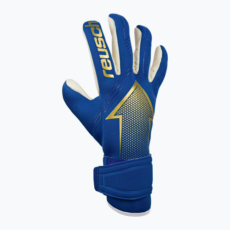 Reusch Arrow Gold X mėlynos vartininko pirštinės 5270908-4026 6