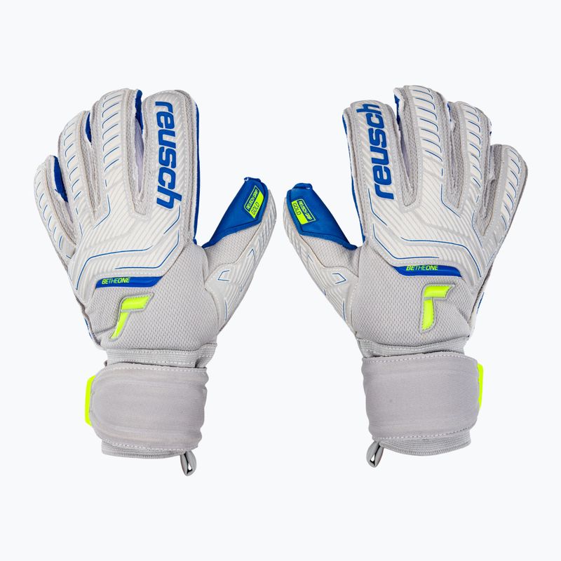 Reusch Attrakt Gold Evolution Cut pilkos vartininko pirštinės 5270139-6006