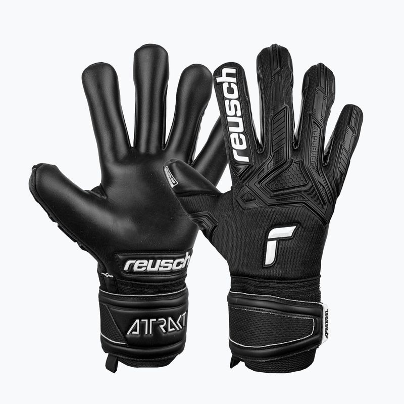 Reusch Attrakt Freegel Infinity Finger Support Vartininko pirštinės juodos 5270730-7700 5