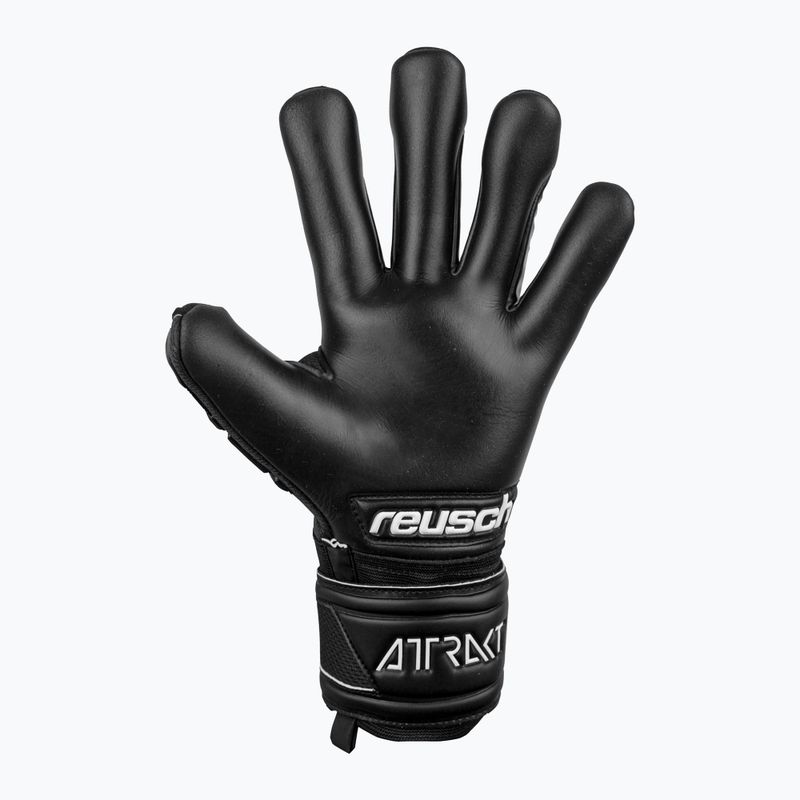 Reusch Attrakt Freegel Infinity Finger Support Vartininko pirštinės juodos 5270730-7700 8