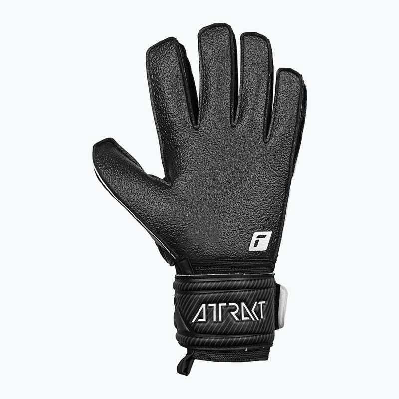 Reusch Attrakt Resist Finger Support Vartininko pirštinės juodos 5270610-7700 7