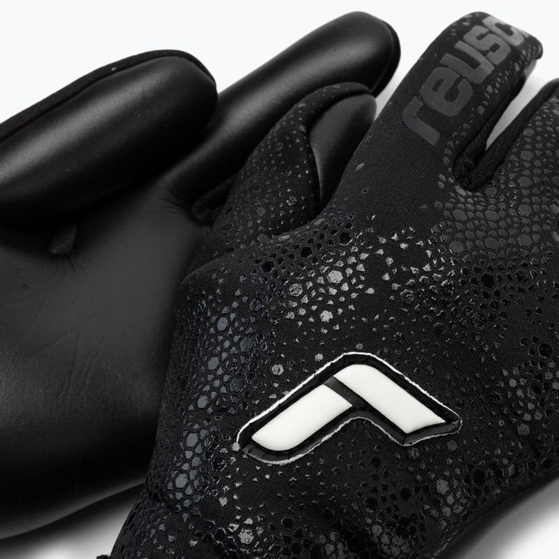 Reusch Pure Contact Infinity vaikiškos vartininko pirštinės, juodos 5272700 3