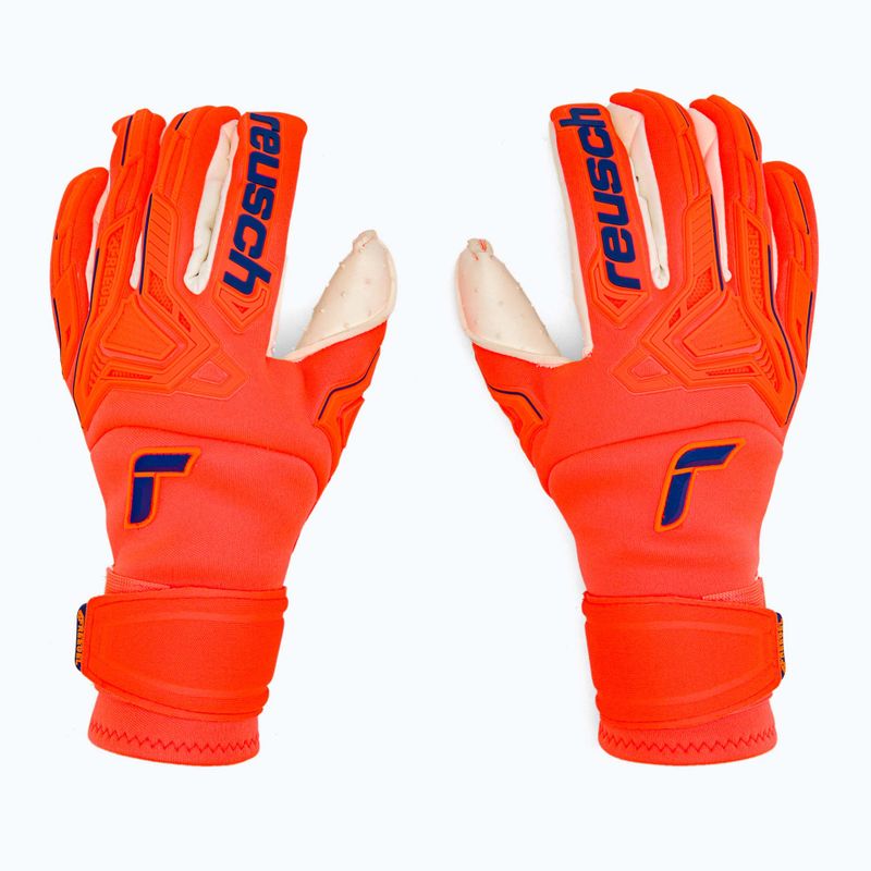 Reusch Attrakt Freegel SpeedBump vartininko pirštinės oranžinės 5270079