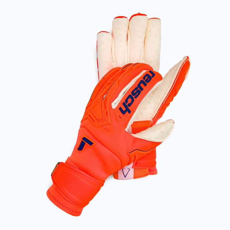 Reusch Attrakt Freegel SpeedBump vartininko pirštinės oranžinės 5270079 2