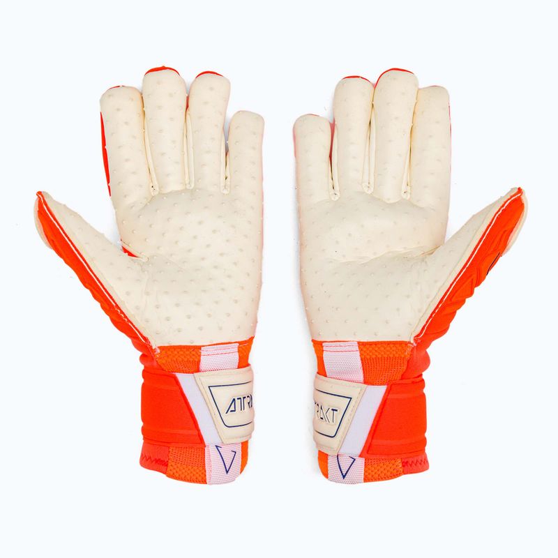 Reusch Attrakt Freegel SpeedBump vartininko pirštinės oranžinės 5270079 3