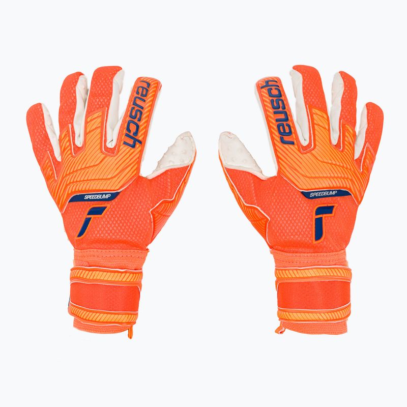 Reusch Attrakt SpeedBump vartininko pirštinės oranžinės 527039-2290