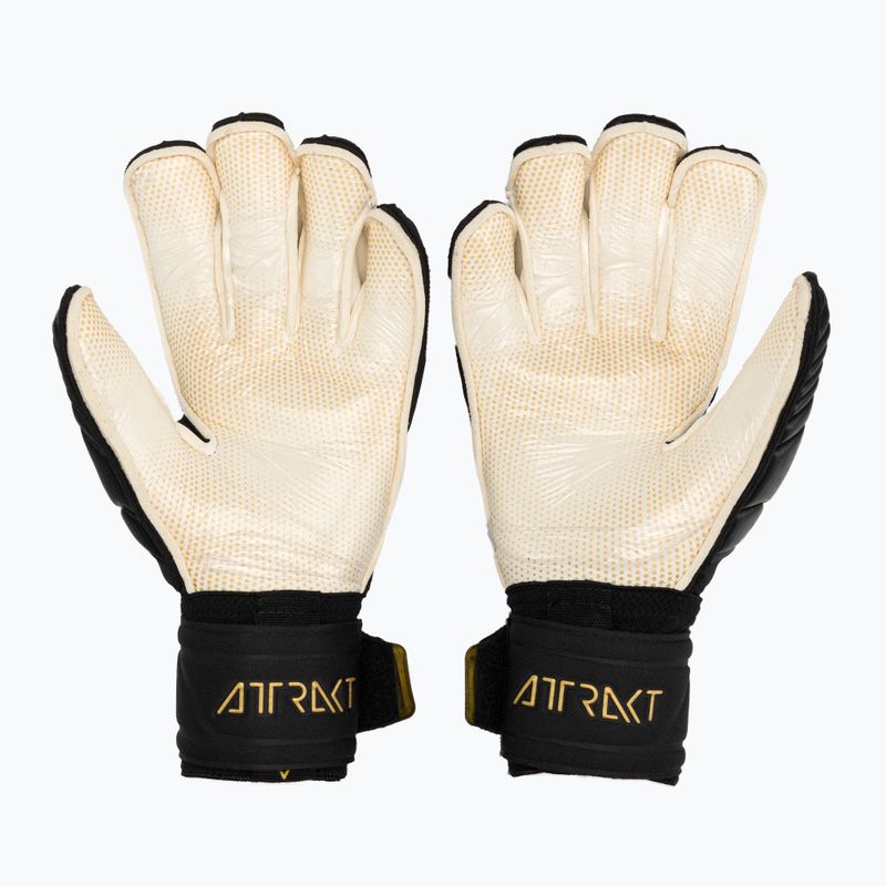 Reusch Attrakt Gold X GluePrint Ortho-Tec vartininko pirštinės juodos 5270970 3