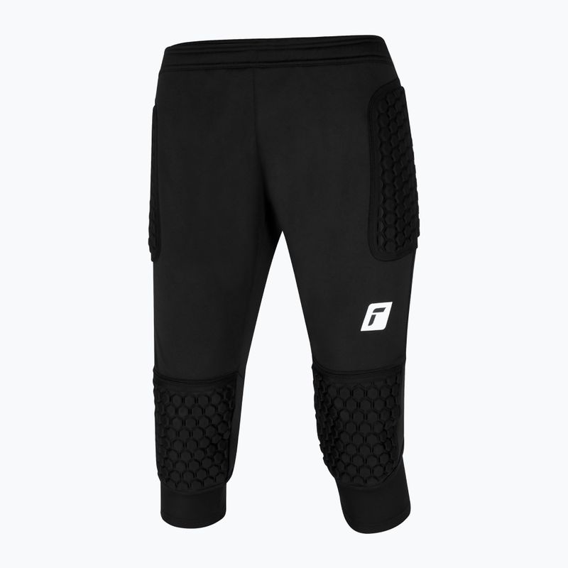 Vaikiškos vartininko kelnės Reusch Contest 3/4 Short Advance Junior black/silver