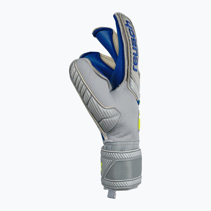 Reusch Attrakt Gold X Evolution Cut Finger Support Vartininko pirštinės pilkos 5270950 7