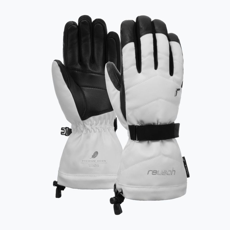 Moteriškos slidinėjimo pirštinės Reusch Nadia R-Tex XT white/black 2