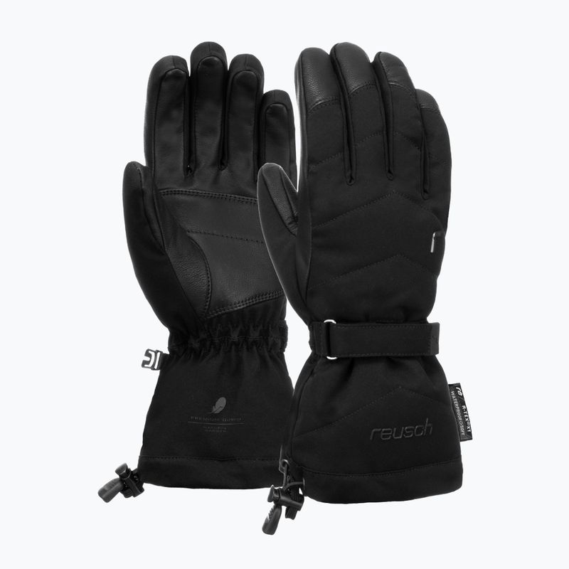 Moteriškos slidinėjimo pirštinės Reusch Nadia R-Tex XT black 6