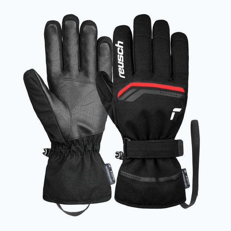 Reusch Primus R-Tex slidinėjimo pirštinės juoda/raudona 62/01/224 6