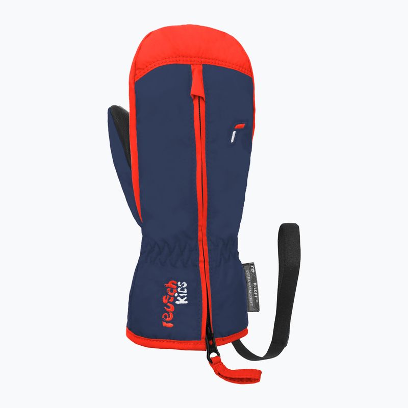 Vaikiškos slidinėjimo pirštinės Reusch Ben Mitten dress blue/cherry tomato 2