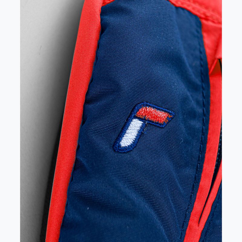 Vaikiškos slidinėjimo pirštinės Reusch Ben Mitten dress blue/cherry tomato 5