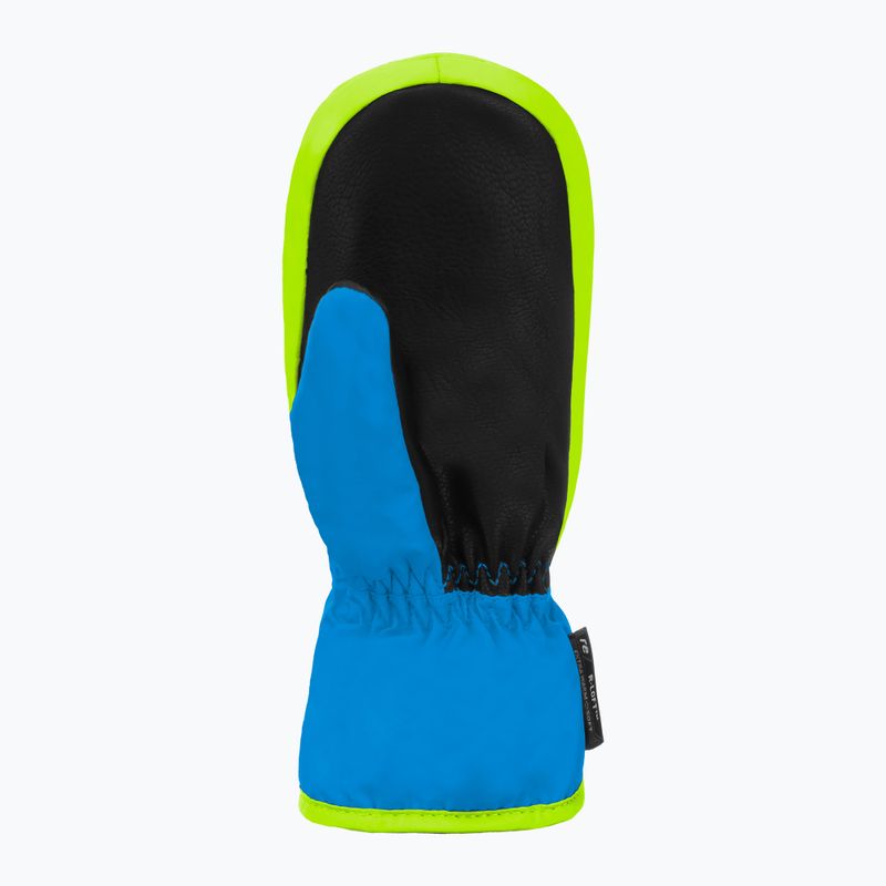 Vaikiškos slidinėjimo pirštinės Reusch Ben Mitten brilliant blue/safety yel 3
