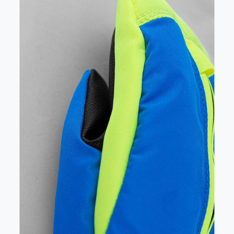 Vaikiškos slidinėjimo pirštinės Reusch Ben Mitten brilliant blue/safety yel 4