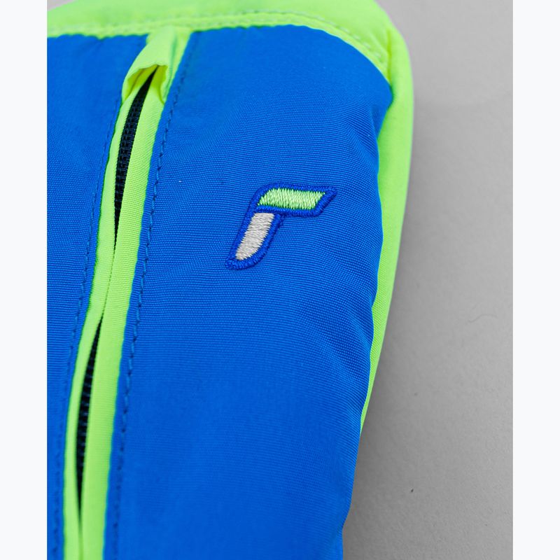 Vaikiškos slidinėjimo pirštinės Reusch Ben Mitten brilliant blue/safety yel 5