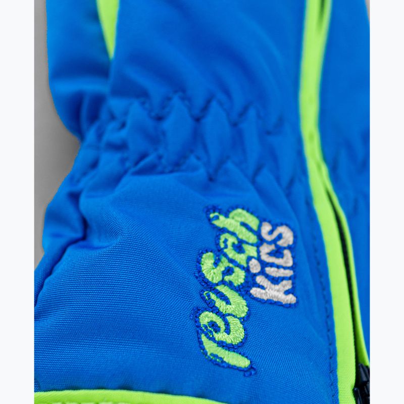 Vaikiškos slidinėjimo pirštinės Reusch Ben Mitten brilliant blue/safety yel 6