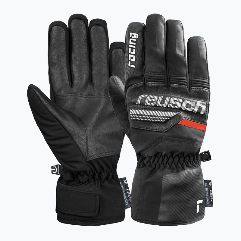Reusch Ski Race Vc R-Tex XT slidinėjimo pirštinė juoda/raudona 62/01/257 4