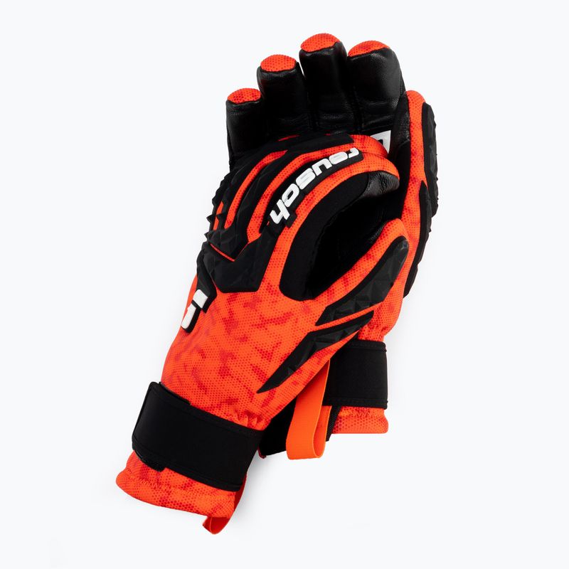 Reusch World Cup Warrior Neo slidinėjimo pirštinės pilka/juoda 61/11/199