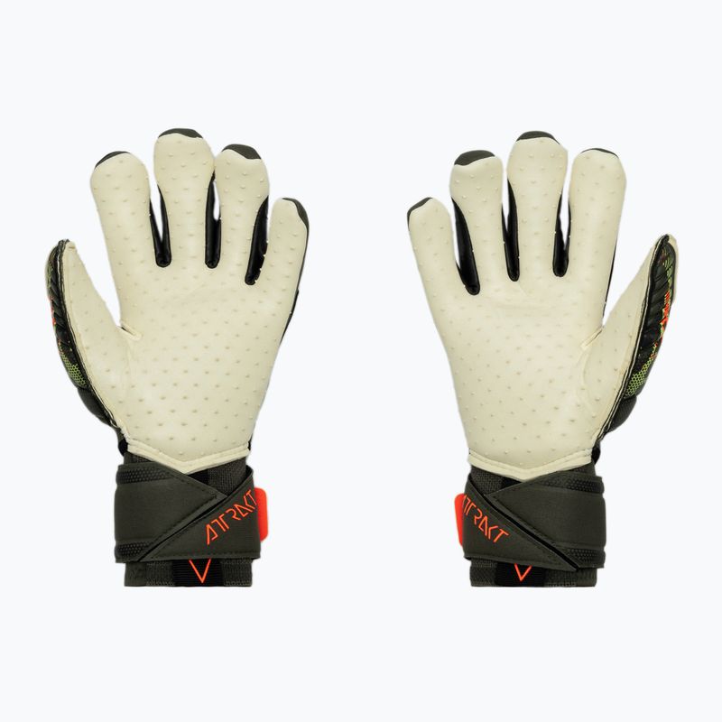 Reusch Attrakt Speedbump Ortho-Tec vartininko pirštinės žalios 5370078-5556 2