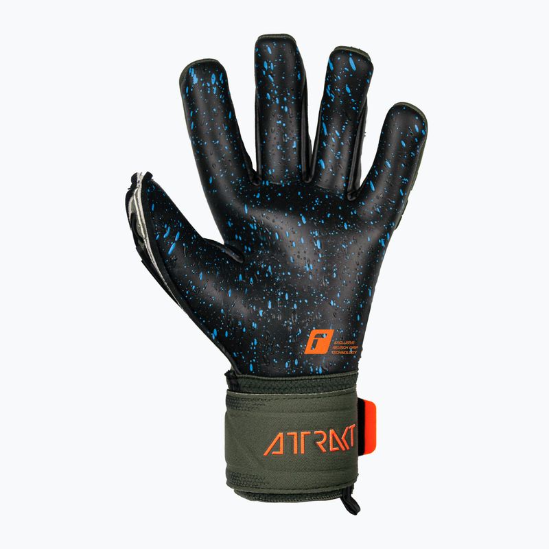 Reusch Attrakt Freegel Fusion vartininko pirštinės žalios 5370095-5555 8