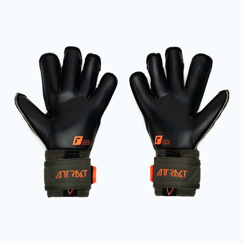 Reusch Attrakt Gold X Evolution Cut vartininko pirštinės žalios 5370064-5555 2