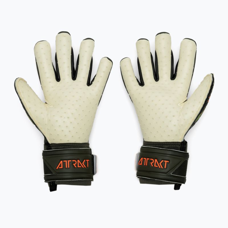 Reusch Attrakt Speedbump vartininko pirštinės žalios 5370039-5556 2