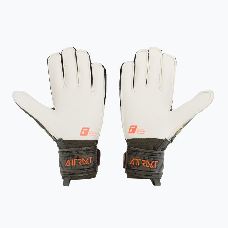Reusch Attrakt Grip vartininko pirštinės žalios 5370018-5556 2