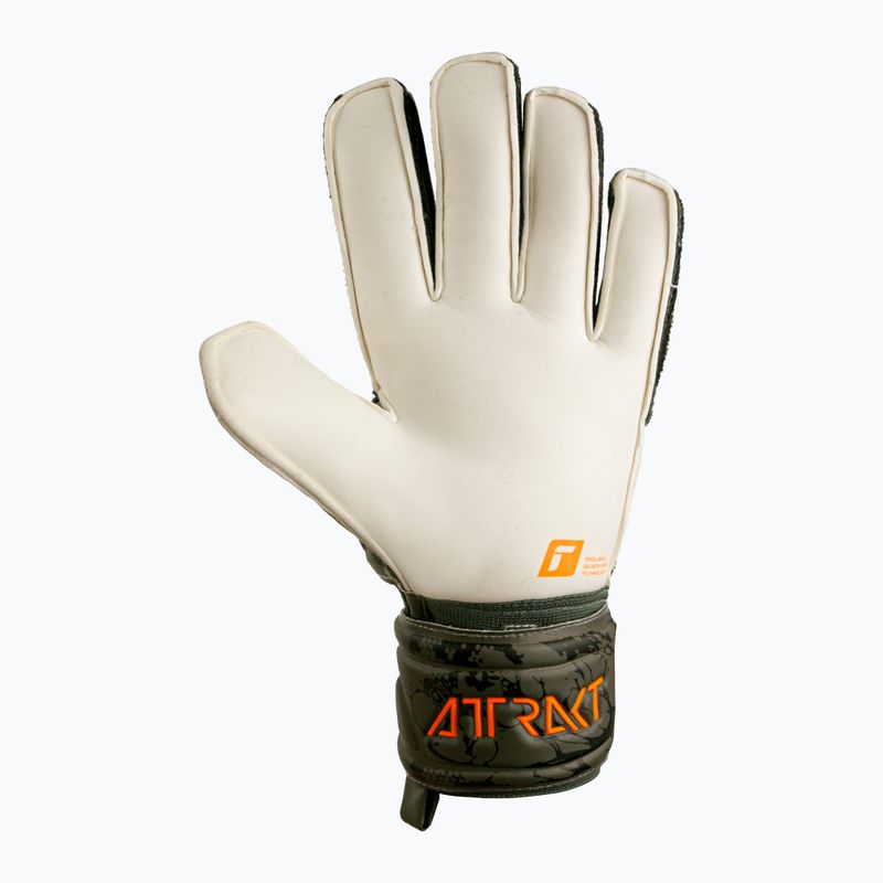 Reusch Attrakt Grip vartininko pirštinės žalios 5370018-5556 6