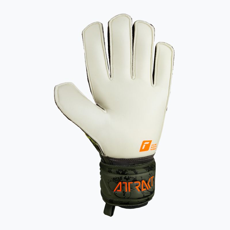 Reusch Attrakt Tvirtos žalios vartininko pirštinės 5370016-5556 6