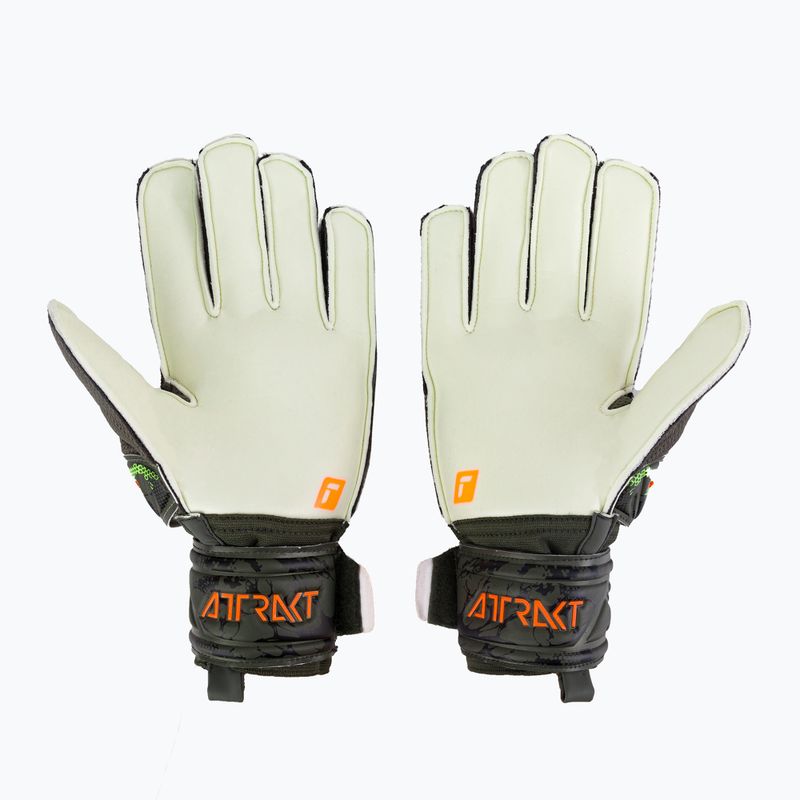 Reusch Attrakt Tvirtos žalios vartininko pirštinės 5370016-5556 2