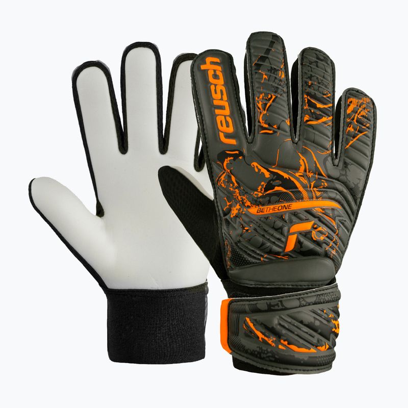 Reusch Attrakt Starter Solid Junior vaikiškos vartininko pirštinės, žalios 5372014-5556 4