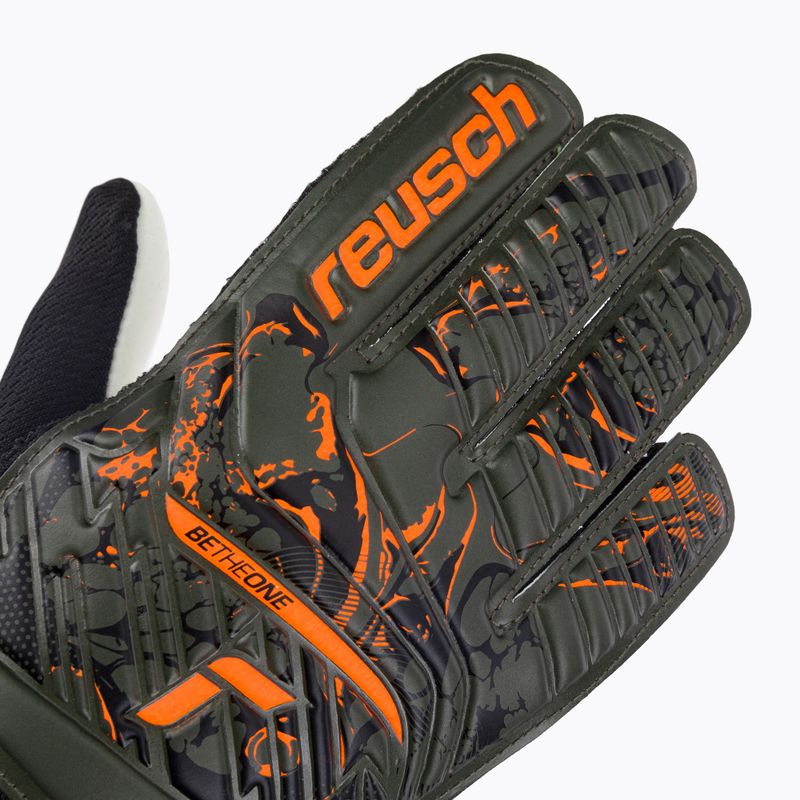 Reusch Attrakt Starter Solid Junior vaikiškos vartininko pirštinės, žalios 5372014-5556 3