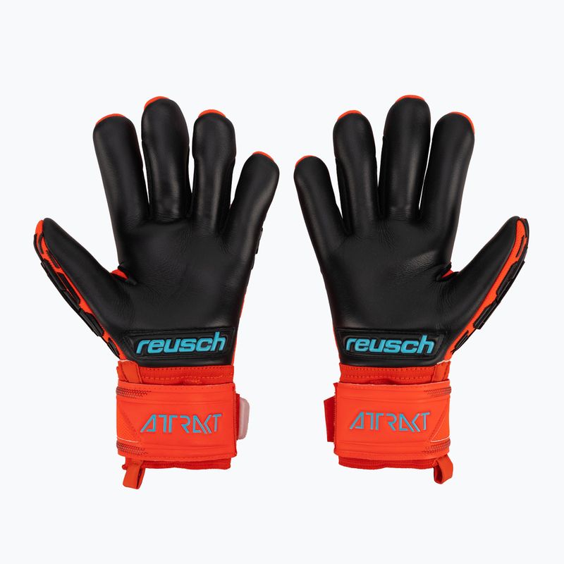 Reusch Attrakt Freegel Silver Finger Support Vartininko pirštinės 5370230-3333 2