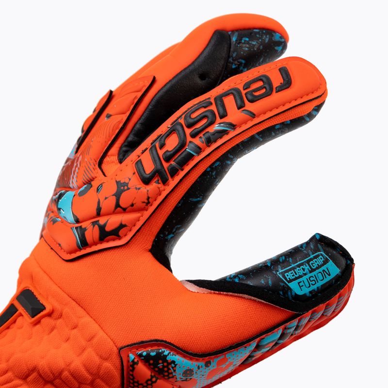 Reusch Attrakt Fusion Guardian AdaptiveFlex vartininko pirštinės raudonos 5370985-3333 3
