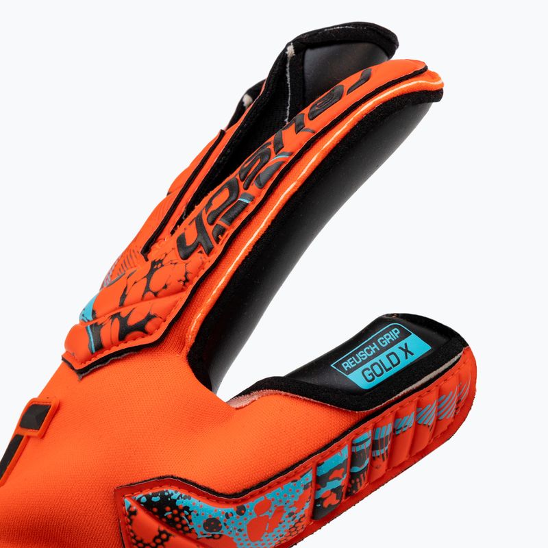 Reusch Attrakt Gold X Evolution Cut vartininko pirštinės raudonos 5370964-3333 3