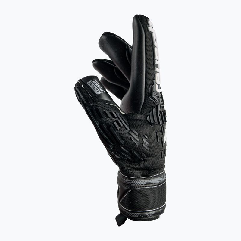 Reusch Attrakt Freegel Gold X žalios vartininko pirštinės 5370935-5556 6