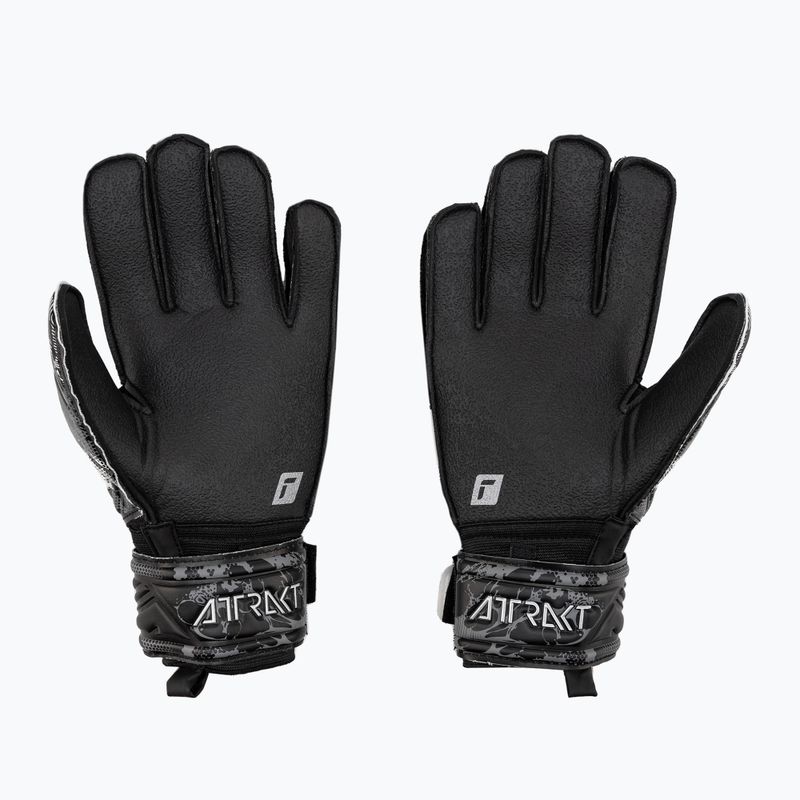 Reusch Attrakt Resist vartininko pirštinės juodos 5370615-7700 2