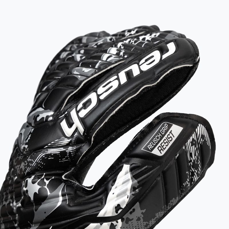 Reusch Attrakt Resist vartininko pirštinės juodos 5370615-7700 3