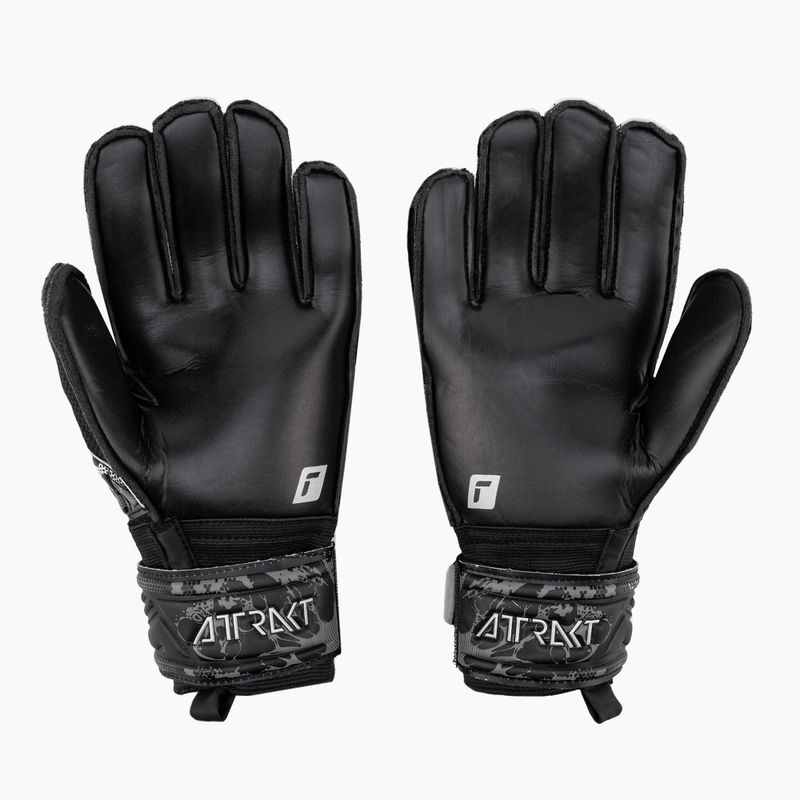 Reusch Attrakt Solid vartininko pirštinės juodos 5370515-7700 2