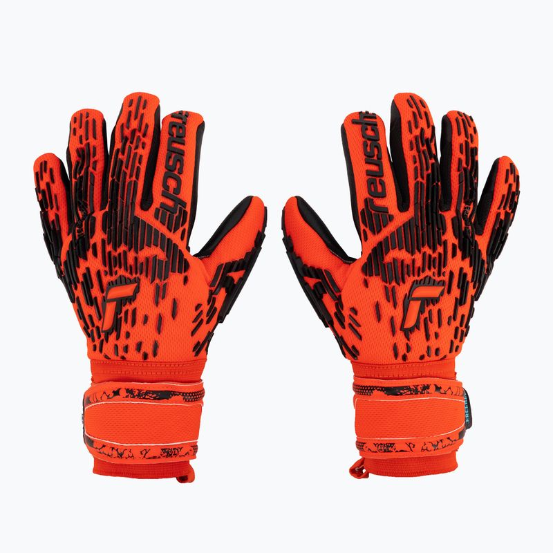 Reusch Attrakt Freegel Silver vartininko pirštinės raudonos 5370235-3333
