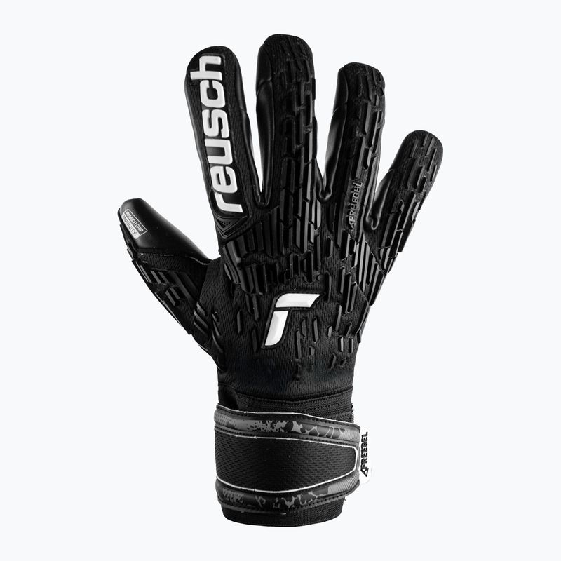 Reusch Attrakt Freegel Infinity Finger Support Vartininko pirštinės juodos 5370730-7700 4