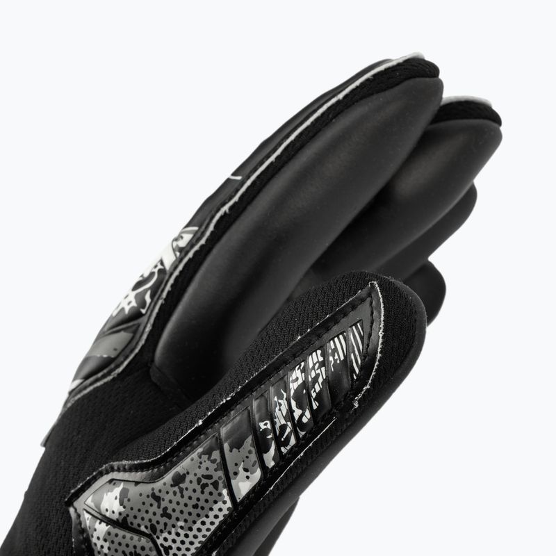 Reusch Attrakt Infinity Finger Support Vartininko pirštinės juodos 5370720-7700 3